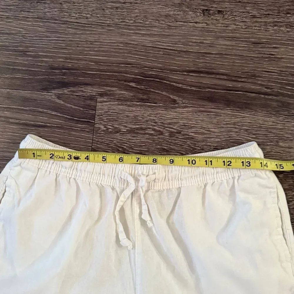 Onia Linen Cotton Drawstring Pants - Picture 6 of 8